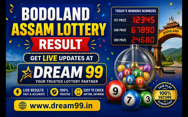 bodoland assam lottery result at Dream 99 body image
